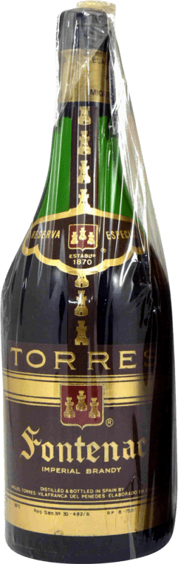 Kostenloser Versand | Brandy Torres Fontenac Old Bottling 1970's Spanien 75 cl Sammlerflasche – Nicht zum Verzehr Geeignet