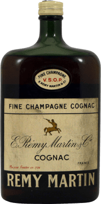 Cognac Conhaque Remy Martin Petaca Espécime de Colecionador década de 1970 Cognac 75 cl