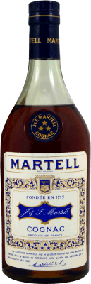 Cognac Martell J&F Martell 3 Stars Collector's Specimen 1970's