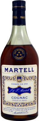 Conhaque Cognac Martell J&F Martell 3 Stars Espécime de Colecionador década de 1970