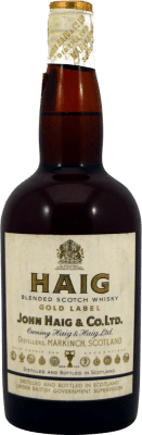 Whisky Blended John Haig & Co Gold Label Cierre Alambre Ejemplar Coleccionista 75 cl