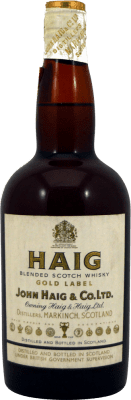 Blended Whisky John Haig & Co Gold Label Cierre Alambre Spécimen de Collection