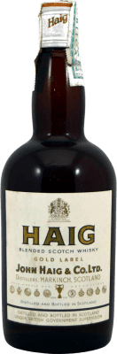 Blended Whisky John Haig & Co Gold Label Cierre Rosca Spécimen de Collection