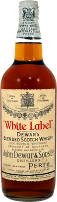 Виски смешанные Dewar's White Label 86.8º Коллекционный образец 1960-х гг 75 cl