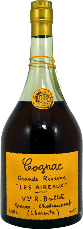 412,95 € Envoi gratuit | Cognac Brillet 1.4 L Spécimen de Collection Grande Réserve A.O.C. Cognac Bouteille Magnum 1,5 L
