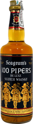 Whisky Blended Seagram's 100 Pipers Ejemplar Coleccionista 1970's 75 cl