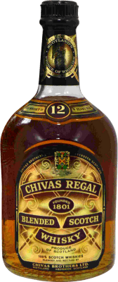 Blended Whisky Chivas Regal Spécimen de Collection années 1970's 12 Ans 75 cl