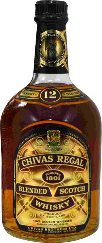 27,95 € | Blended Whisky Chivas Regal 1970's Großbritannien 12 Jahre 75 cl Sammlerstück Nicht zum Verzehr Geeignet