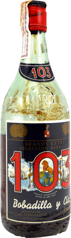 22,95 € | Brandy Bobadilla y Cia. 103 1970's Black Edition Spain 75 cl Collector's Item Not for Consumption
