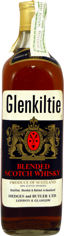 12,95 € | Whisky Blended Hedges and Butler Glenkiltie Esemplare da Collezione anni '70 Regno Unito 75 cl