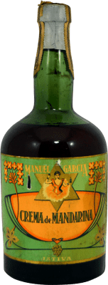 Creme de Licor Manuel García Mandarina 1940's Espécime de Colecionador 75 cl