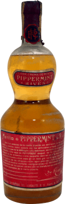 Licores Destilerías del Guadalete Pippermint Rives 1930's 75 cl Exemplar de colecionador Não Próprio para Consumo
