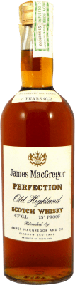 Whisky Blended James MacGregor Perfection Collector's Specimen 1970's 75 cl