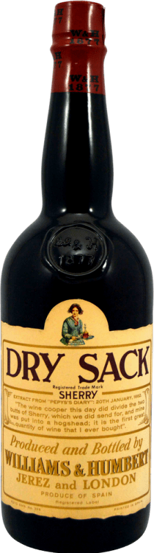 送料無料 | 強化ワイン Williams & Humbert Sherry Dry Sack コレクターズ コピー 1990 年代 スペイン 75 cl