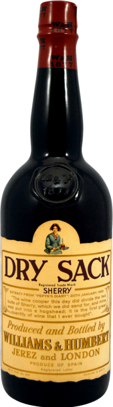 送料無料 | 強化ワイン Williams & Humbert Sherry Dry Sack コレクターズ コピー 1990 年代 D.O. Jerez-Xérès-Sherry スペイン 75 cl
