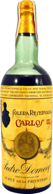 Brandy Conhaque Pedro Domecq Fundador Carlos III 1970's Espécime de Colecionador 75 cl