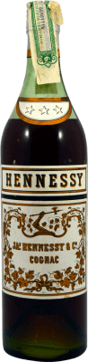 Cognac Conhaque Hennessy 3 Estrellas Espécime de Colecionador década de 1960