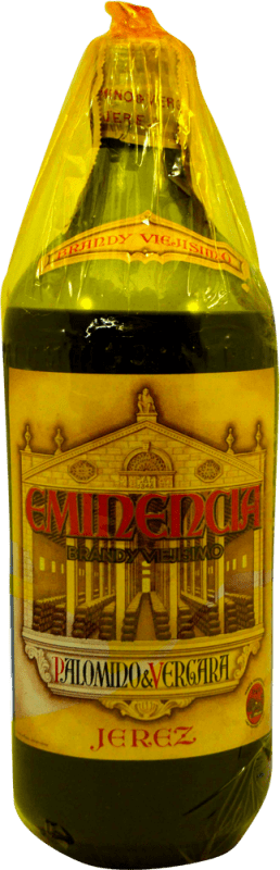 Kostenloser Versand | Brandy Palomino & Vergara Viejisimo Eminencia Sammlerexemplar aus den 1960er Jahren Spanien 75 cl