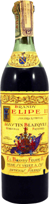 Brandy Agustín Blázquez Felipe II Solera Especial Collector's Specimen 1970's
