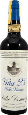 Pedro Domecq PX Viña 25 Botella sin Merma Espécime de Colecionador década de 1970 Pedro Ximénez 75 cl