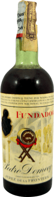 Brandy Conhaque Pedro Domecq Fundador Etiqueta Baja Espécime de Colecionador década de 1970 75 cl