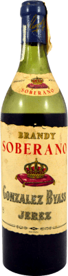 Brandy Conhaque González Byass Soberano Espécime de Colecionador década de 1960 75 cl