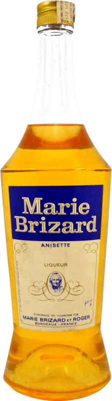 Free Shipping | Aniseed Marie Brizard Botella Desprecintada Collector's Specimen 1970's France 75 cl