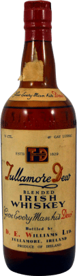 Whiskey Blended Tullamore Dew D. E. Williams Sammlerexemplar aus den 1950er Jahren