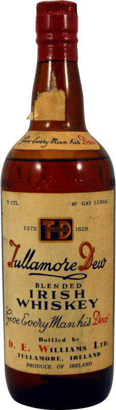 412,95 € | Купажированный виски Tullamore Dew D. E. Williams 1950's Ирландия 75 cl Коллекционный экземпляр Не предназначен для употребления