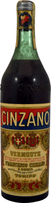 Wermut Cinzano 1950's Rosso — Rot Sammlerstück Nicht zum Verzehr Geeignet