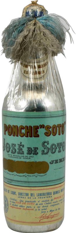 Kostenloser Versand | Liköre José de Soto Ponche Perfecto Estado Sammlerexemplar aus den 1960er Jahren Spanien 75 cl