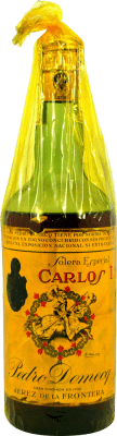 Бренди Pedro Domecq Fundador Carlos I Tapón de Rosca Ejemplar Coleccionista 1970's 75 cl