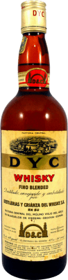 Whiskey Blended DYC Sammlerexemplar aus den 1970er Jahren 75 cl