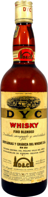 Whisky Blended DYC Ejemplar Coleccionista 1970's 75 cl