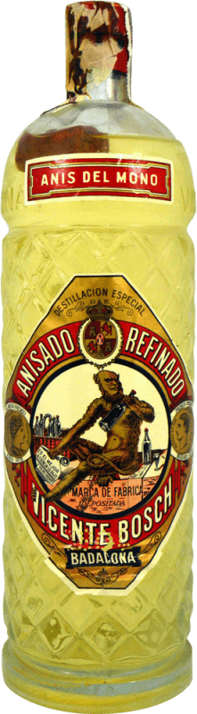 10,95 € | Anislikör Anís del Mono Tapón Deteriorado Sammlerexemplar aus den 1970er Jahren Spanien 1 L