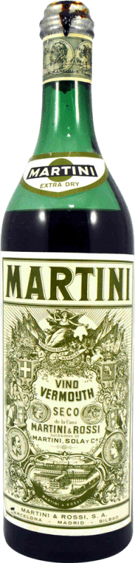 27,95 € | Vermouth Martini 1960's Seco — Dry Italy 75 cl Collector's Item Not for Consumption