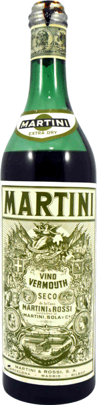 Free Shipping | Vermouth Martini Collector's Specimen 1960's Dry Italy 75 cl