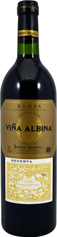 Kostenloser Versand | Rotwein Bodegas Riojanas Viña Albina Sammlerexemplar Reserve D.O.Ca. Rioja La Rioja Spanien 75 cl