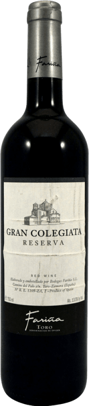 27,95 € | Red wine Fariña Gran Colegiata Collector's Specimen Reserve D.O. Toro Castilla y León Spain Bottle 75 cl