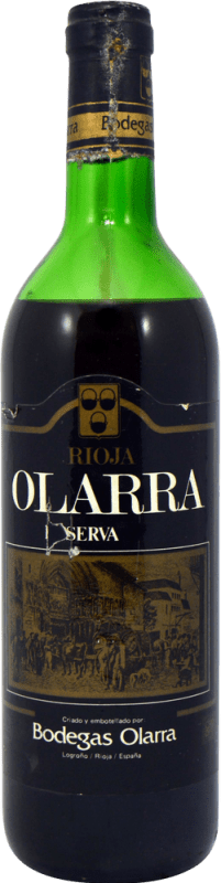 31,95 € Kostenloser Versand | Rotwein Olarra Sammlerexemplar Reserve D.O.Ca. Rioja