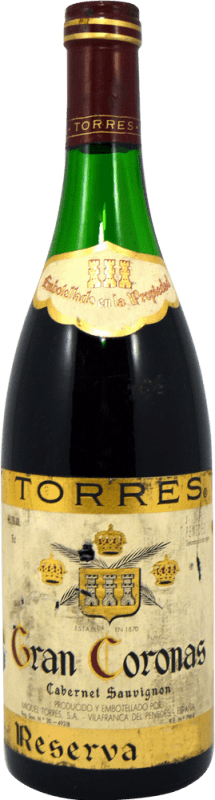 Envio grátis | Vinho tinto Miguel Torres Gran Coronas Espécime de Colecionador Reserva D.O. Penedès Catalunha Espanha Cabernet Sauvignon 75 cl