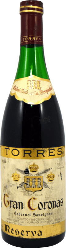 39,95 € Envio grátis | Vinho tinto Miguel Torres Gran Coronas Espécime de Colecionador Reserva D.O. Penedès