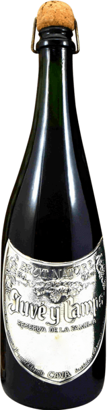 175,95 € Envio grátis | Espumante Branco Juvé y Camps 2000's Plata — Edição Prata D.O. Cava Exemplar de colecionador Não Próprio para Consumo