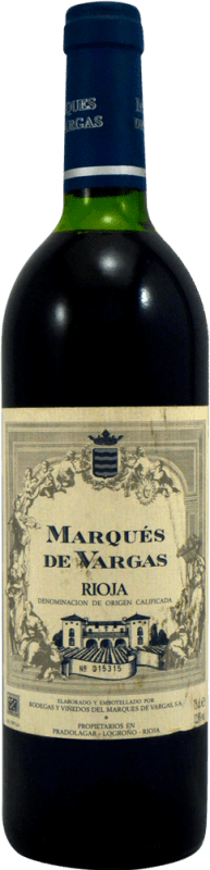 44,95 € Envoi gratuit | Vin rouge Marqués de Vargas Spécimen de Collection Réserve D.O.Ca. Rioja