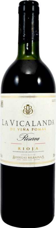 Kostenloser Versand | Rotwein Bodegas Bilbaínas Viña Pomal La Vicalanda Reserve — Gereift D.O.Ca. Rioja La Rioja Spanien Tempranillo 75 cl Sammlerstück Nicht zum Verzehr Geeignet