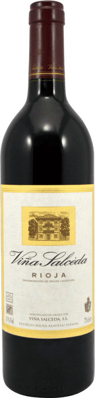9,95 € Envio grátis | Vinho Tinto Viña Salceda Crianza D.O.Ca. Rioja Exemplar de colecionador Não Próprio para Consumo