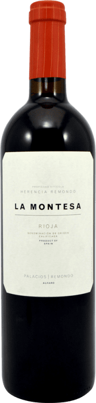 19,95 € Envío gratis | Vino Tinto Palacios Remondo La Montesa Crianza D.O.Ca. Rioja Ejemplar Coleccionista No Apto para Consumo