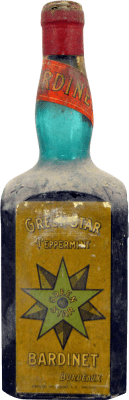 Liqueurs Bardinet Green Star Pepermint Spécimen de Collection années 1930's 75 cl