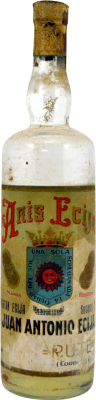 Anís Boston Ecija Sucesor de Juan Antonio Ecija Rute Córdoba 1930's 75 cl Ejemplar Coleccionista No Apto para Consumo