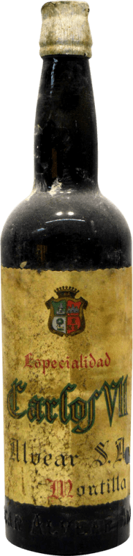 33,95 € | Vin fortifié Alvear Carlos VII Especialidad Spécimen de Collection années 1940's Espagne 75 cl
